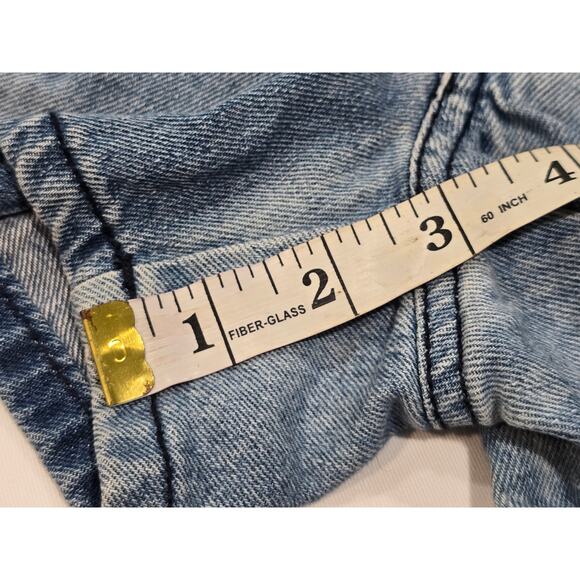 Tyte Jeans Light Blue Denim Jean Shorts 100% Cotton Button Pocket Juniors Size 5 - Picture 5 of 7